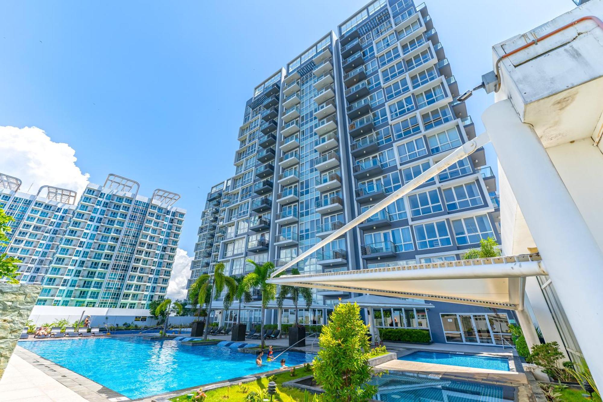 Mactan Newtown - 1Br Stunning Ocean View And City View Мактан Екстер'єр фото